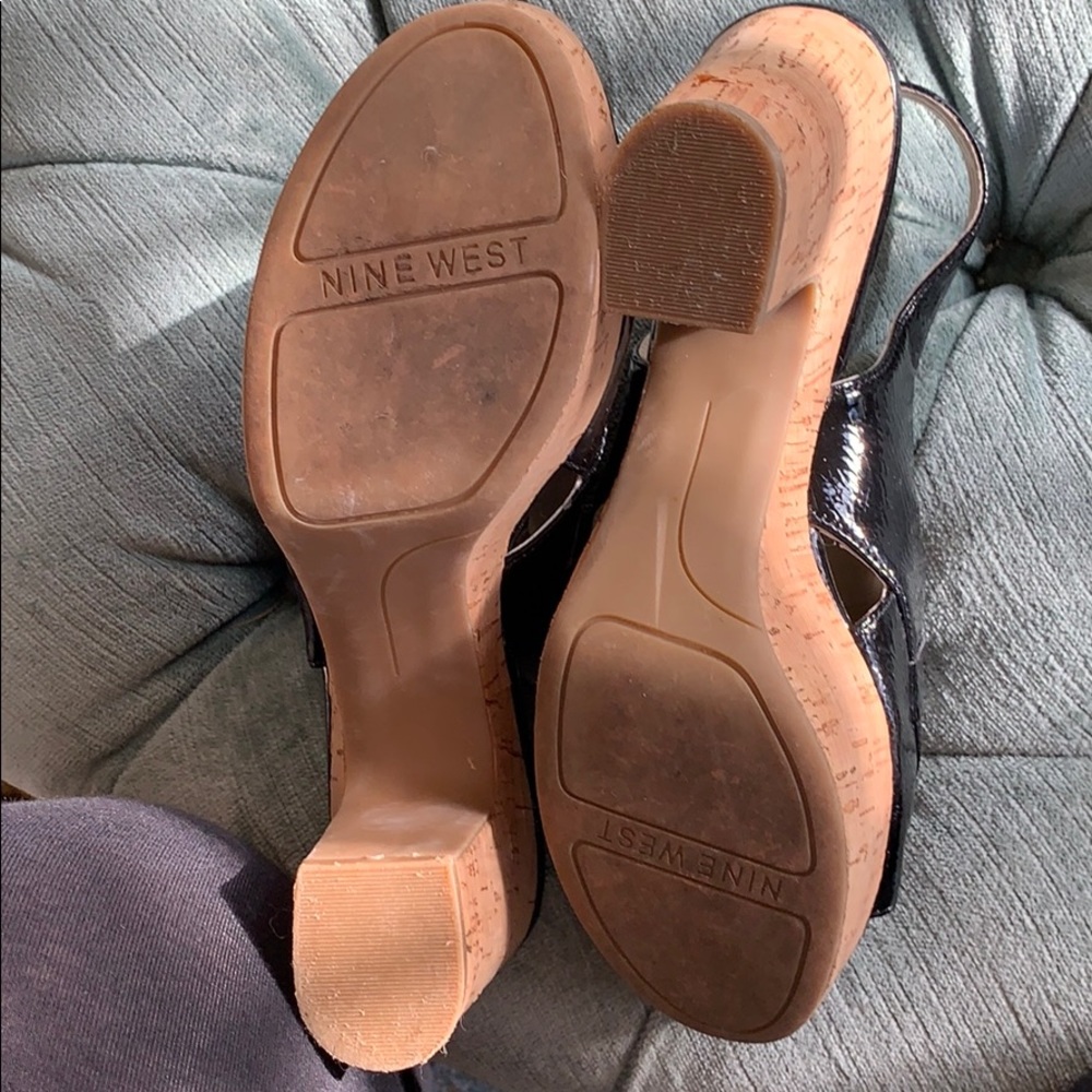 Patent Platform Shoes View 3